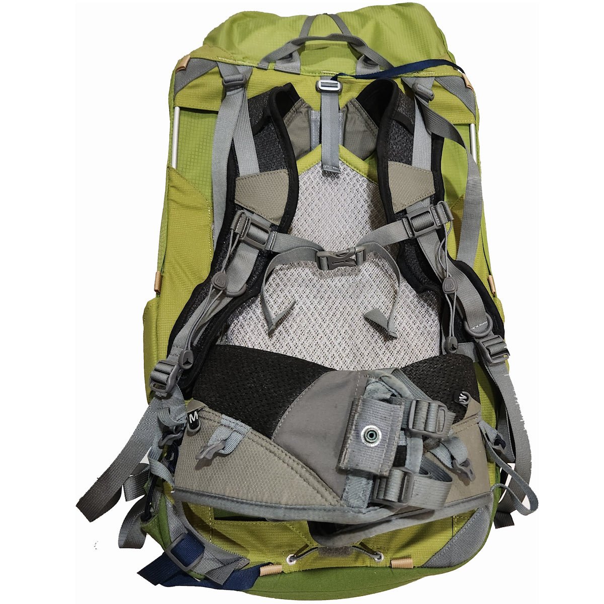 Light Hiking Gear Aarn Natural Balance backpack in 59 or 63 liters, designed for comfortable multi-day hiking trips.