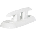 Attwood 8-inch fold-down dock cleat by Wake World Parts, durable marine hardware for secure boat mooring, shown in image.