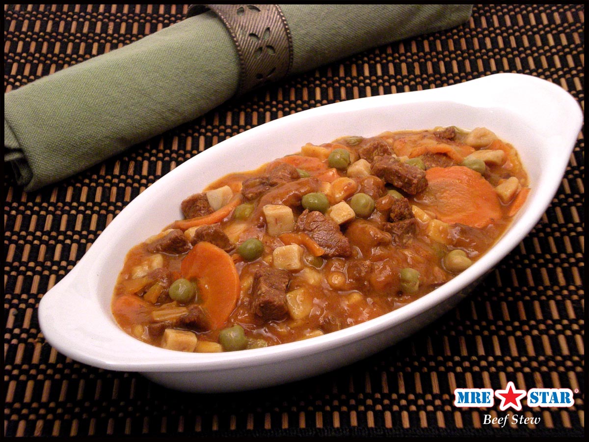 Alpenglow Readiness Supply MRE meals in a standard variety pack with included heaters for emergency preparedness.