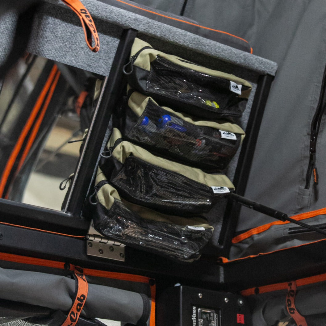Flatirons Overland RiPouch™ Velcro Bag in standard size (4x12 inches) with durable Velcro closure and rugged fabric.