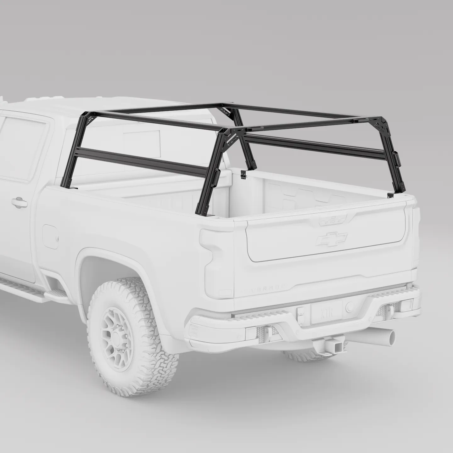 Chevy Silverado / GMC Sierra 2500HD &amp; 3500HD Pre-configured XTR1 Bed Rack - OVERLANDERS Outfitter