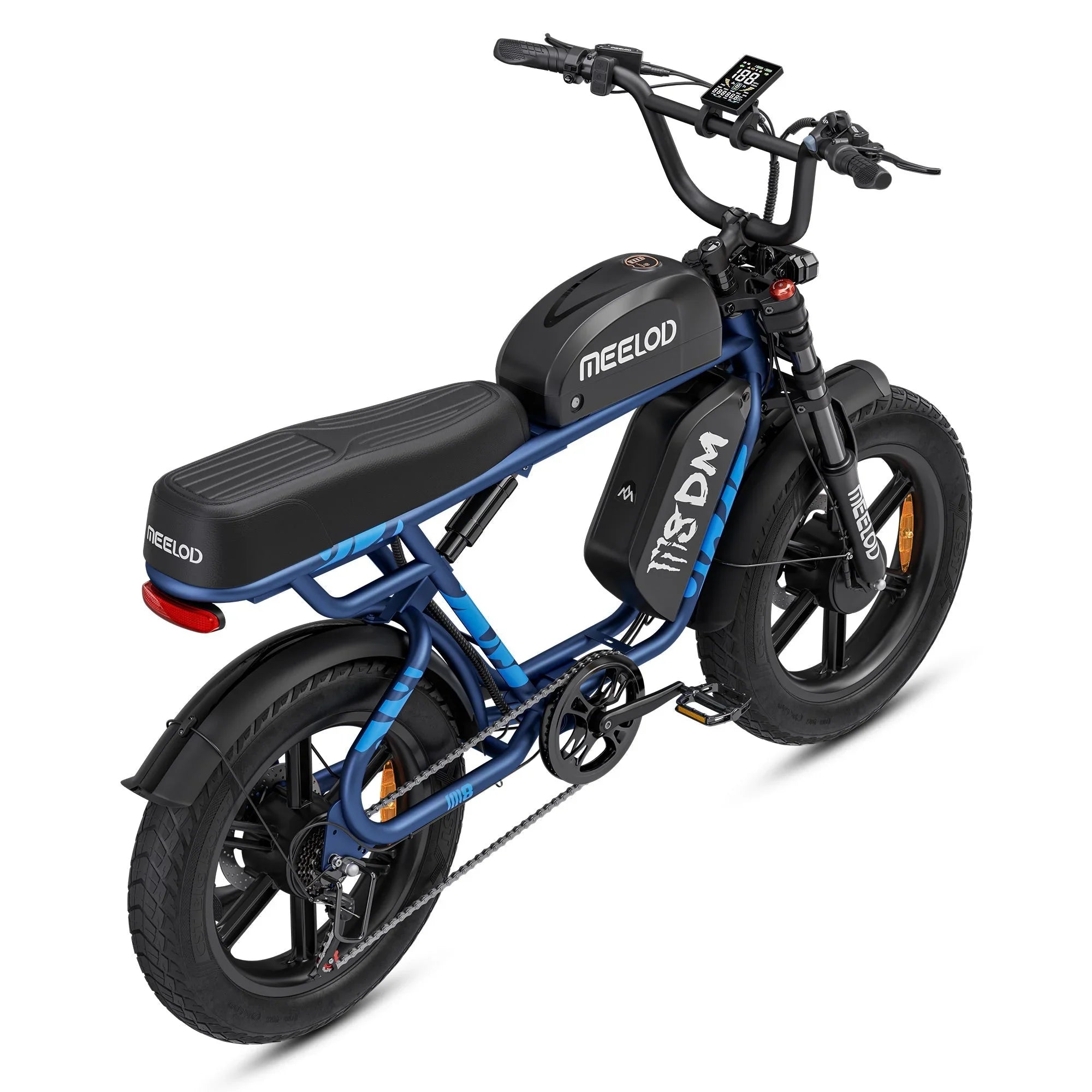 MEELOD M8DM | 2400W Dual Motor Fat Tire Ebike - OVERLANDERS Outfitter