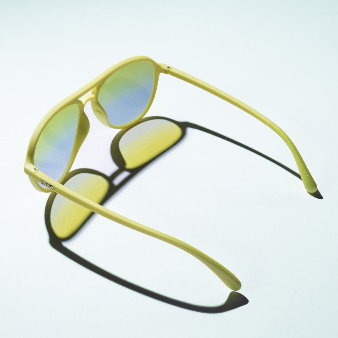 Rare Air Discs Margs In First Class Limited MACH G polarized sunglasses with sleek black frame and tinted lenses.