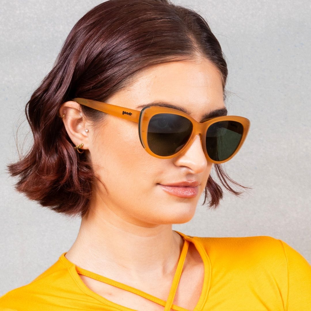Rare Air Discs Glam G polarized sunglasses from The Category Is Western Wear collection, stylish accessories with tinted lenses.
