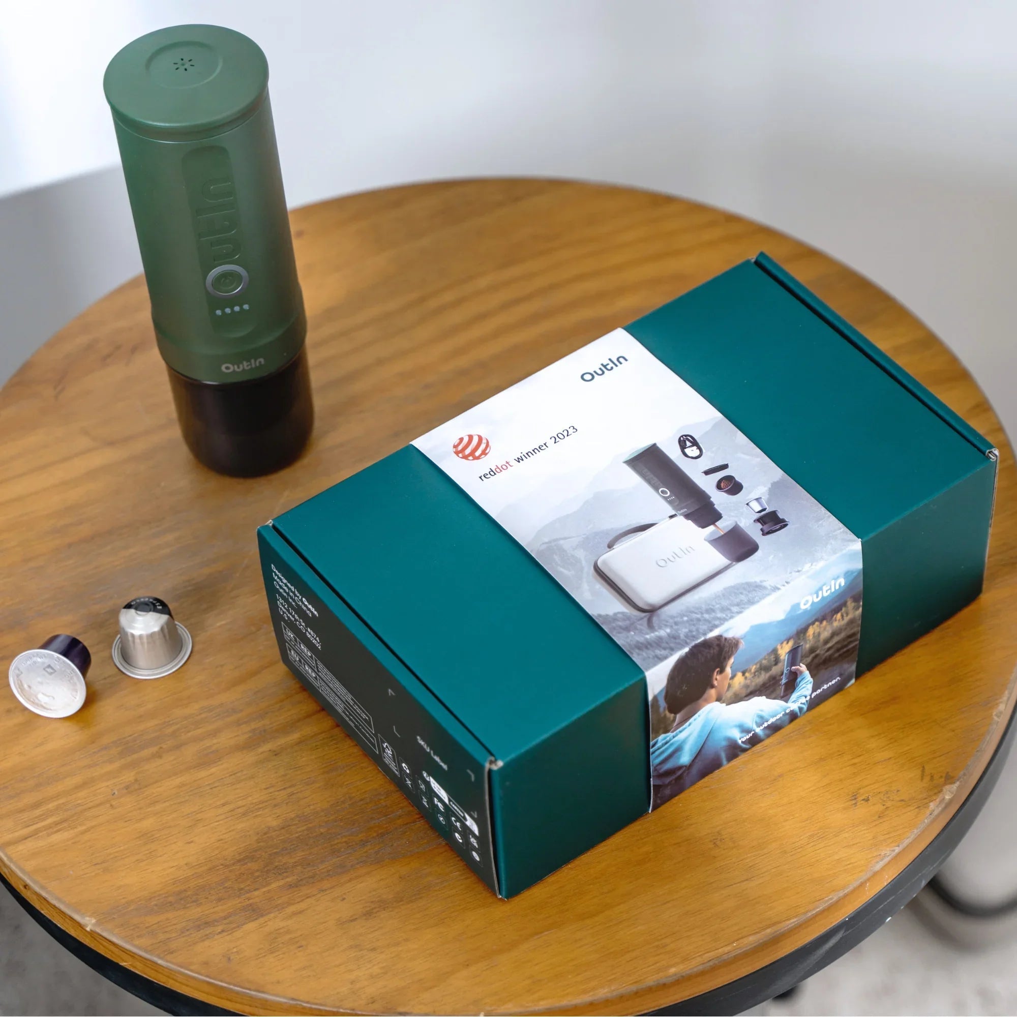 Traveler Espresso Gift Set (Forest Green) - OVERLANDERS Outfitter