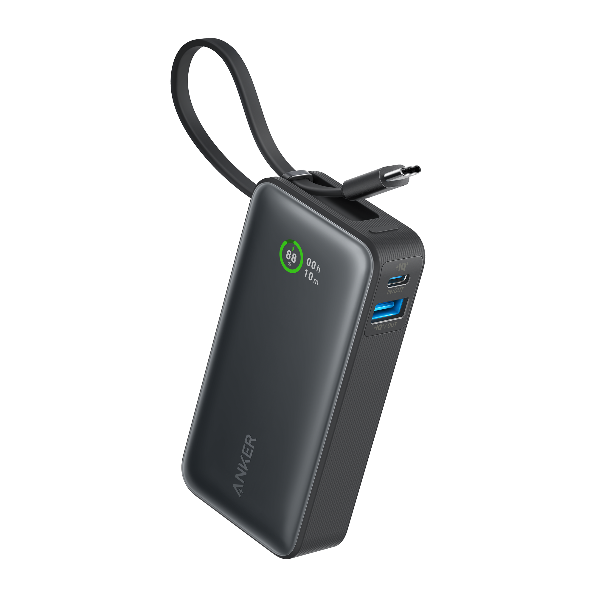 Anker Nano Power Bank (30W, Built-In USB-C Cable) - We The Collective