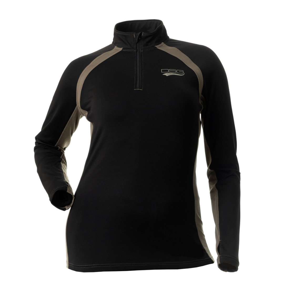 D-TECH 1/4 Zip Base Layer Shirt 2.0 - Stone - OVERLANDERS Outfitter