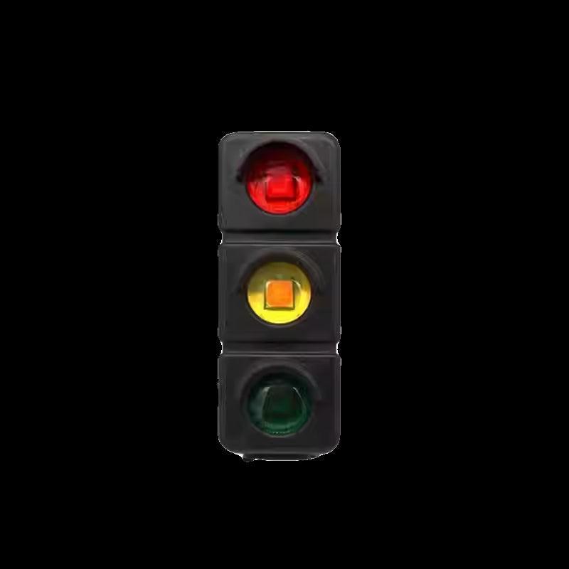 Bean's Moto Booth traffic light safety warning light for motorcycles, USB-charging motorcycle accessory with red and green LEDs.