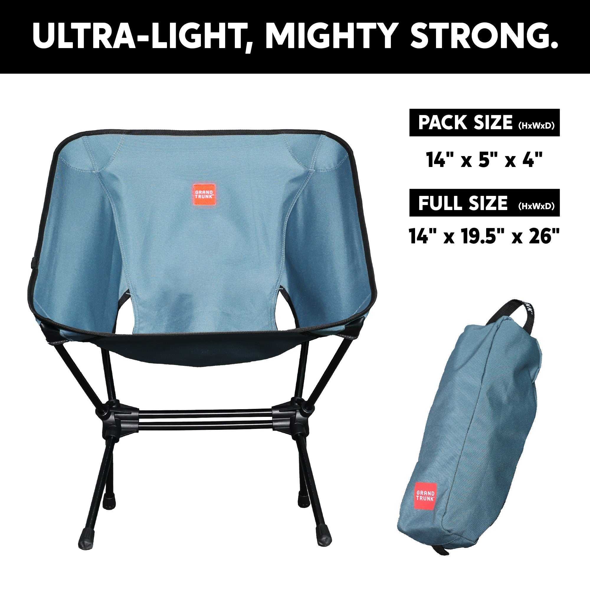 Caddis HD Portable Camp Chair - OVERLANDERS Outfitter