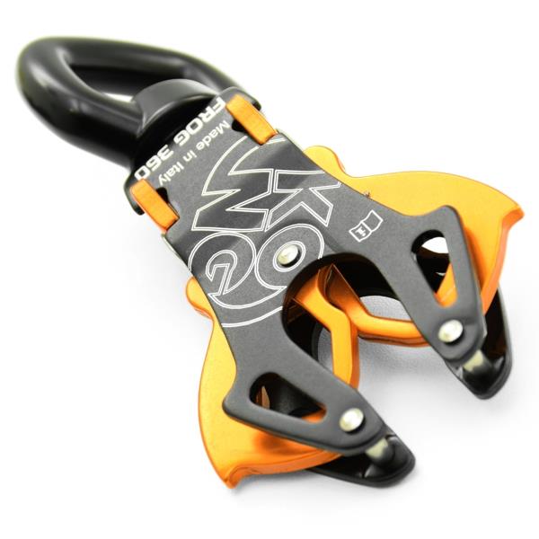 Ring Mountable Shackle Swivel for Suspension Rings - 23kn - Frog 360 - Textile Friendly Swivel - We The Collective