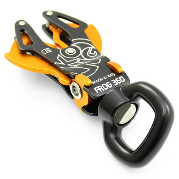 Ring Mountable Shackle Swivel for Suspension Rings - 23kn - Frog 360 - Textile Friendly Swivel - We The Collective