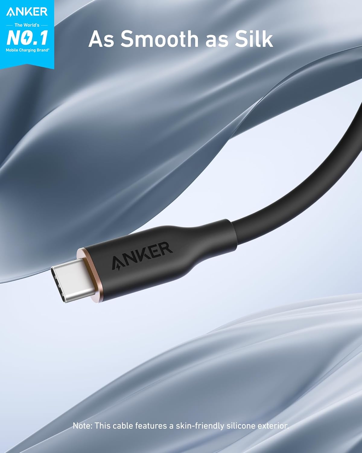 Anker <b>643</b> USB-C to USB-C Cable (Flow, Silicone) - We The Collective