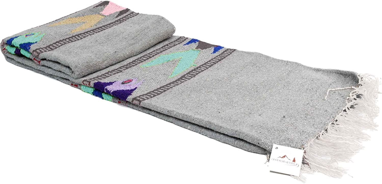 Heather Grey Baja Fish Yoga Blanket - OVERLANDERS Outfitter