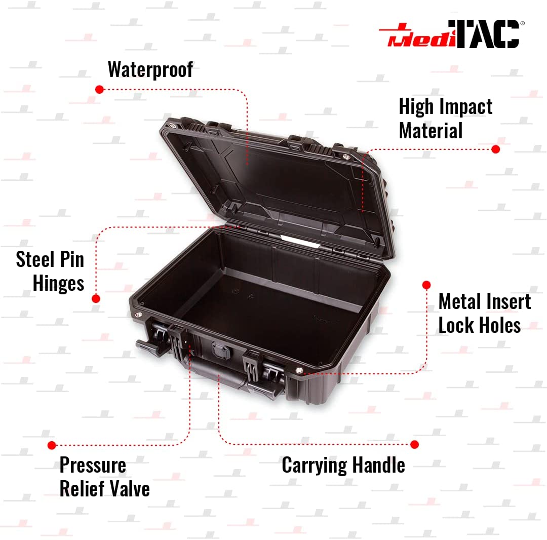 Fully Stocked Marine First Aid Medical Kit in Lightweight Waterproof Case - We The Collective
