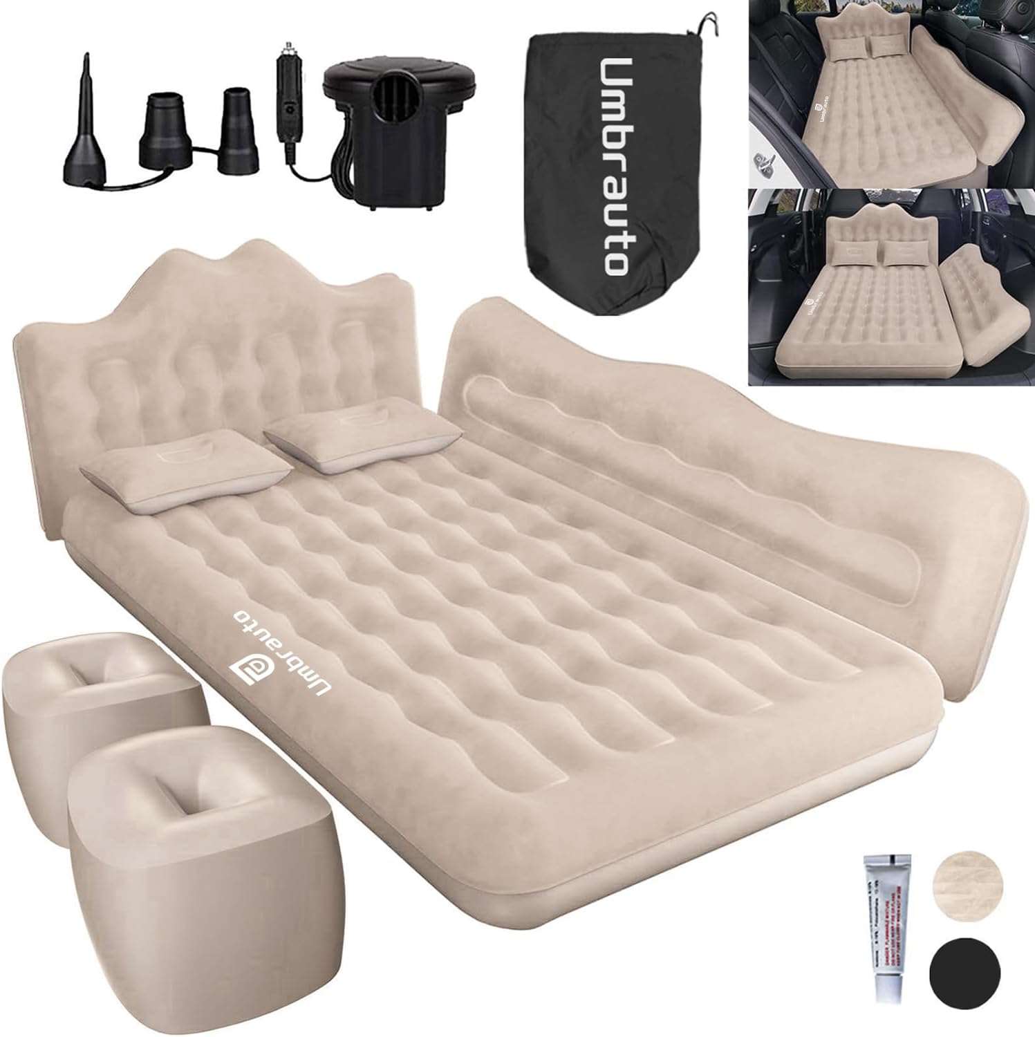 Car Back Seat Air Mattress Inflatable Vehicle Air Mattress - OVERLANDERS Outfitter