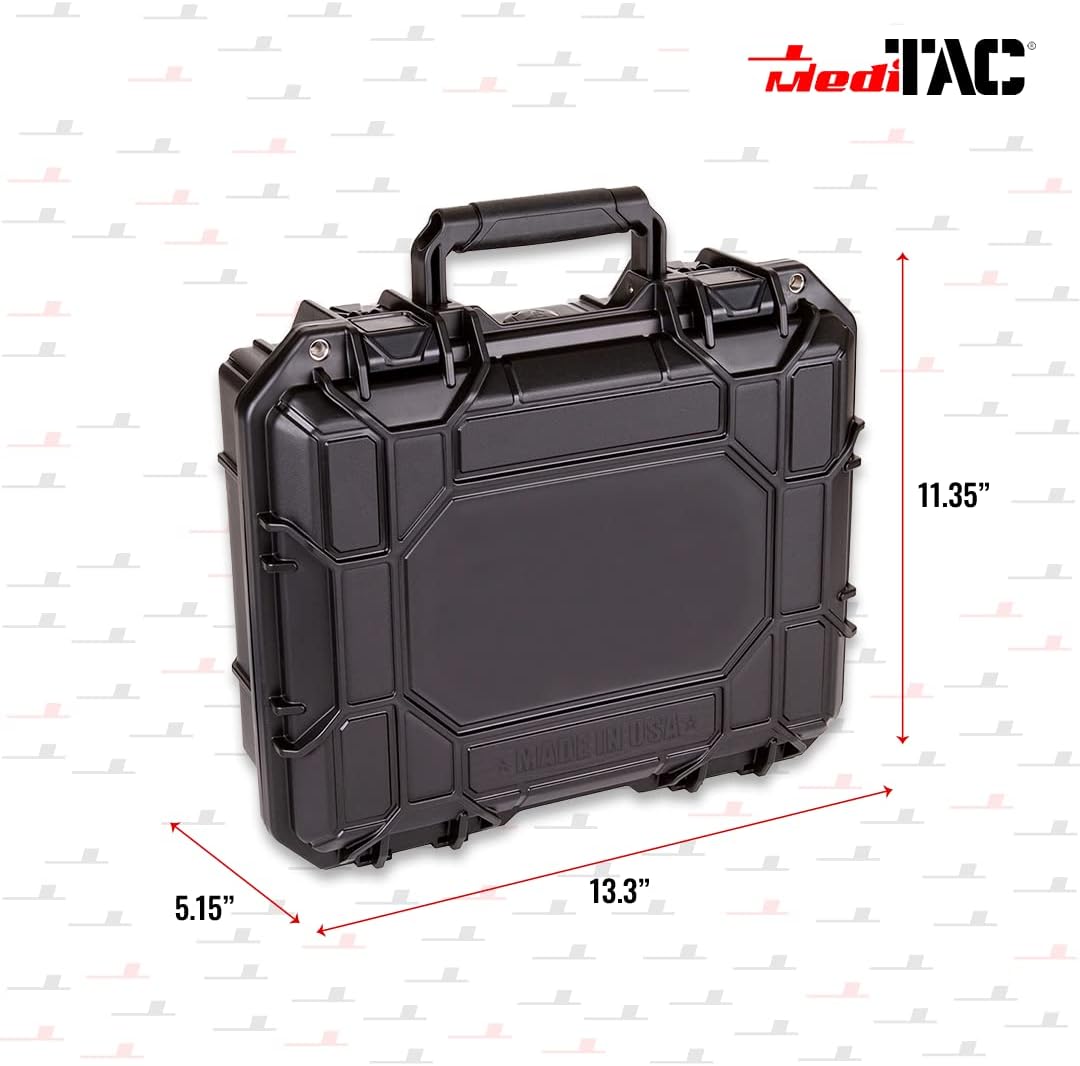 Fully Stocked Marine First Aid Medical Kit in Lightweight Waterproof Case - We The Collective
