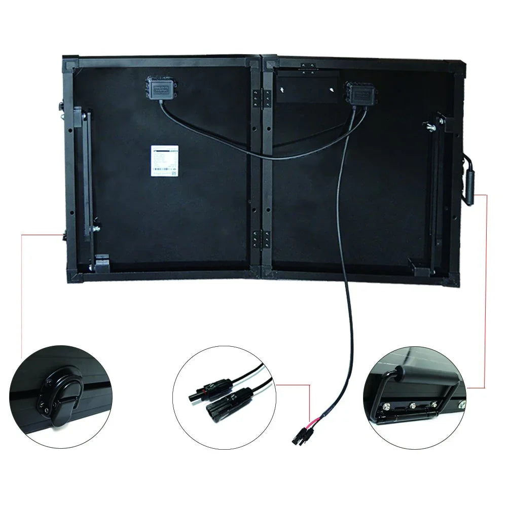 ACOPower PTP 100W Portable Solar Panel Expansion Briefcase - We The Collective
