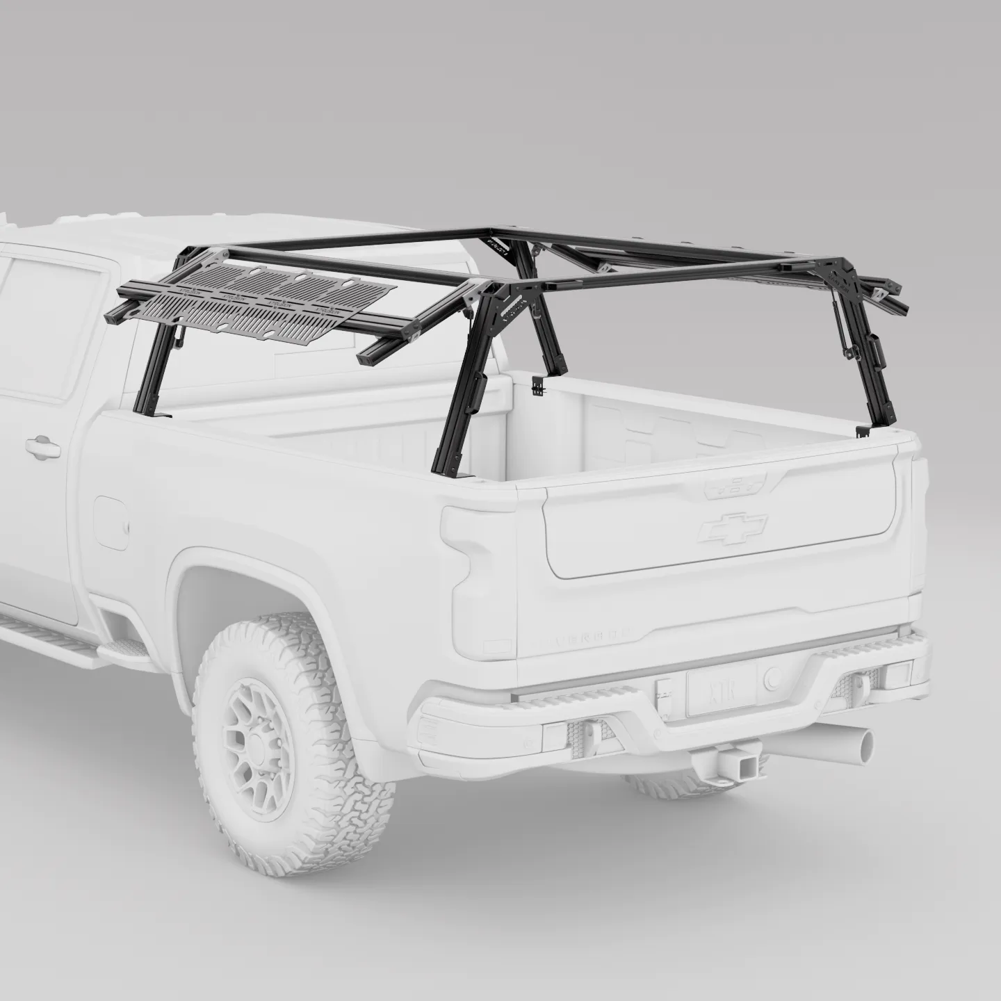 Chevy Silverado / GMC Sierra 2500HD &amp; 3500HD Pre-configured XTR1 Bed Rack - OVERLANDERS Outfitter