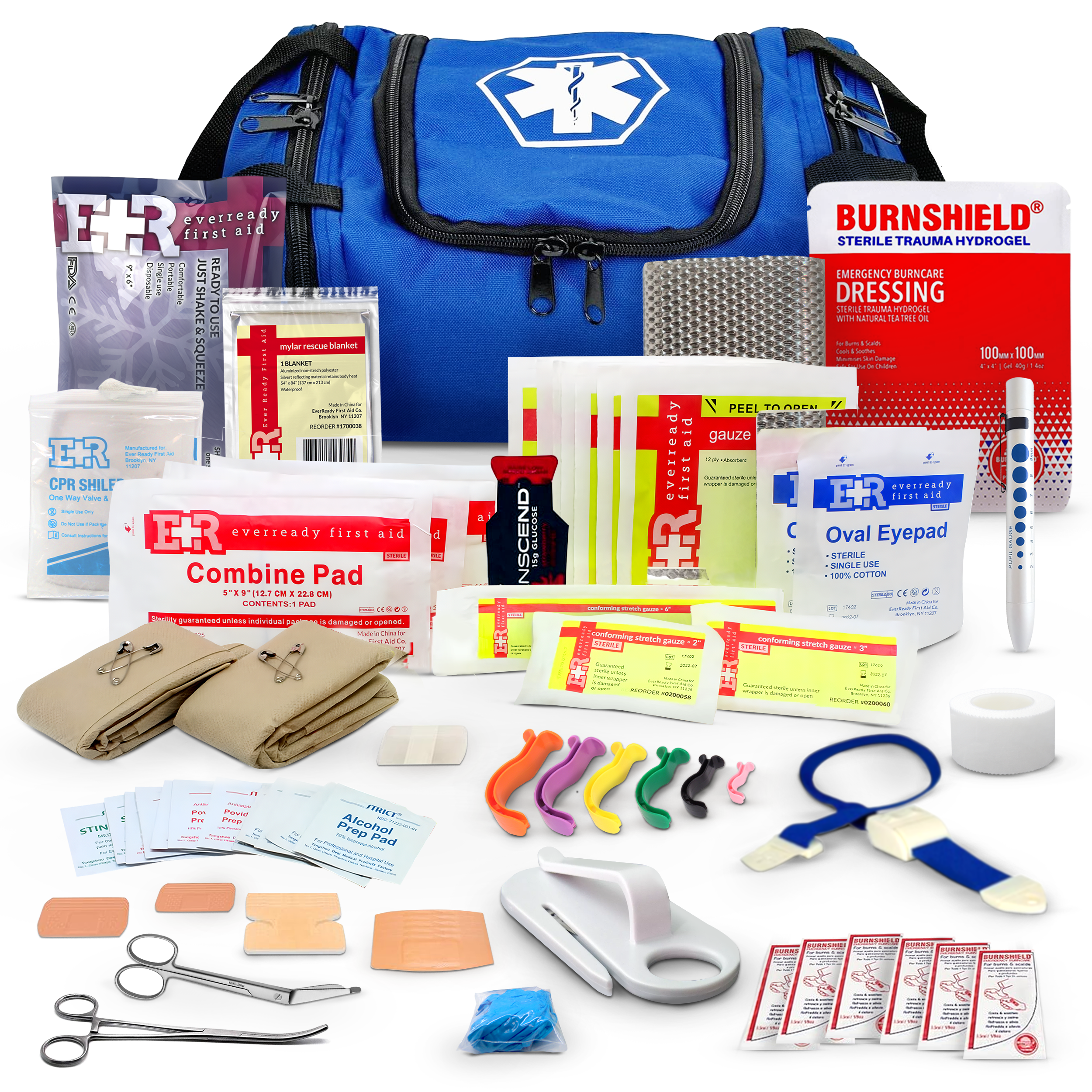 Fully Stocked First Responder Trauma Kit - We The Collective