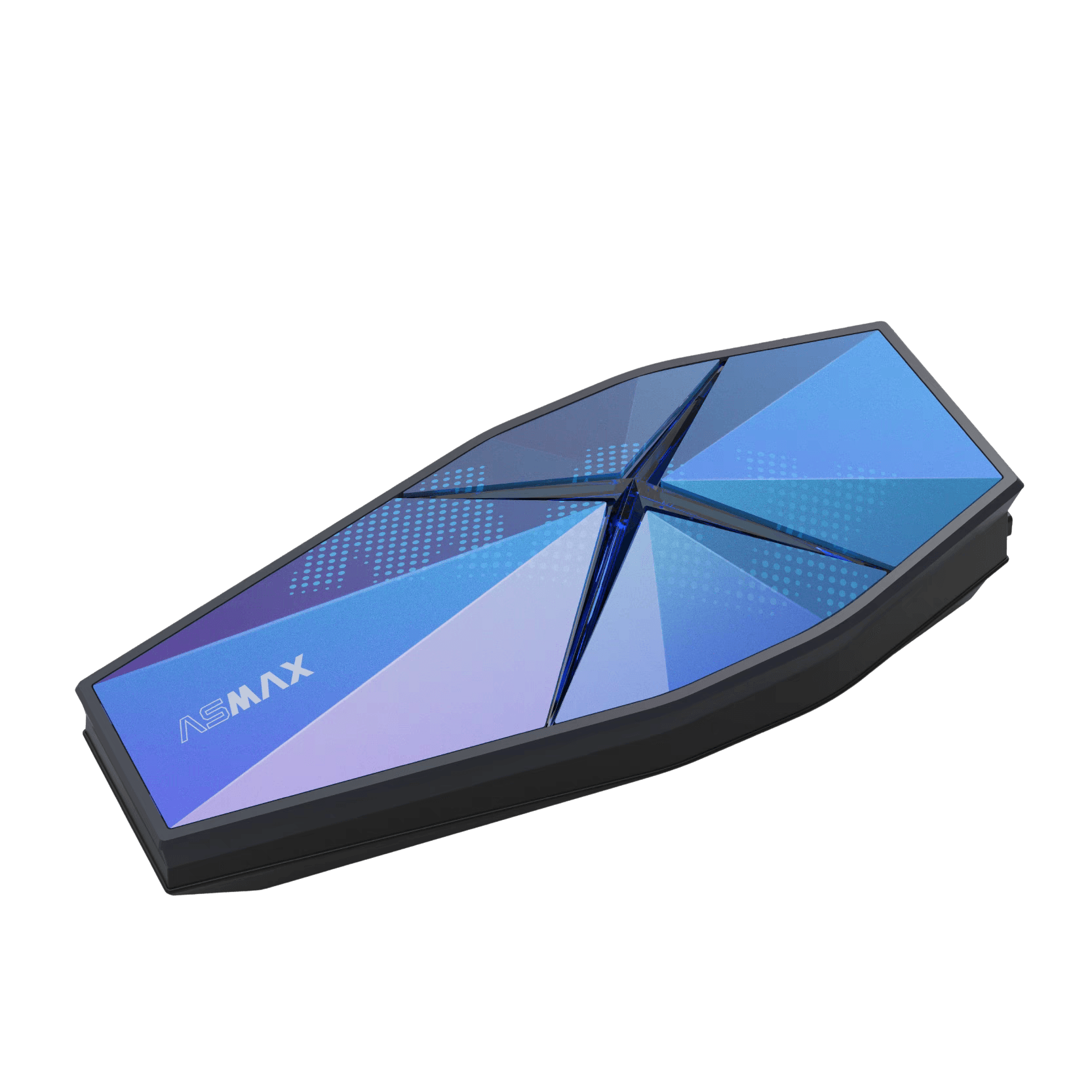 Bean's Moto Booth ASMAX™ wireless Bluetooth headset installed in motorcycle helmet for hands-free communication and audio.
