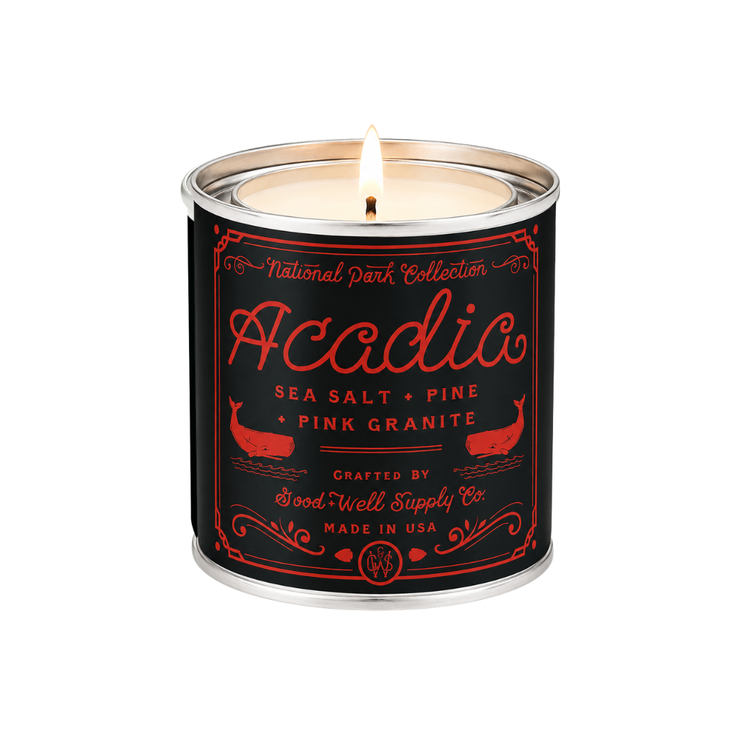 Acadia National Park Candle - OVERLANDERS Outfitter