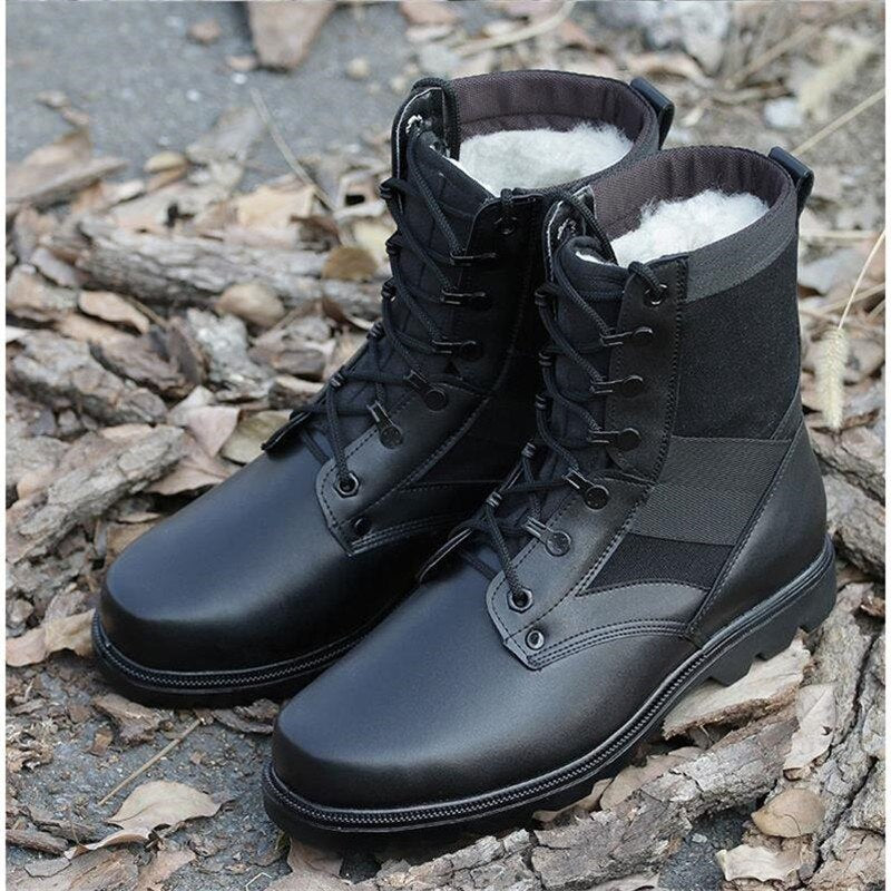 Cold Weather Combat Boots: Wool Lined for Ultimate Warmth and Comfort - OVERLANDERS Outfitter
