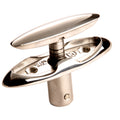 Attwood Fender Cleat by Wake World Parts, 3-1/2-inch marine cleat for securing fenders on boats, shown in the image.