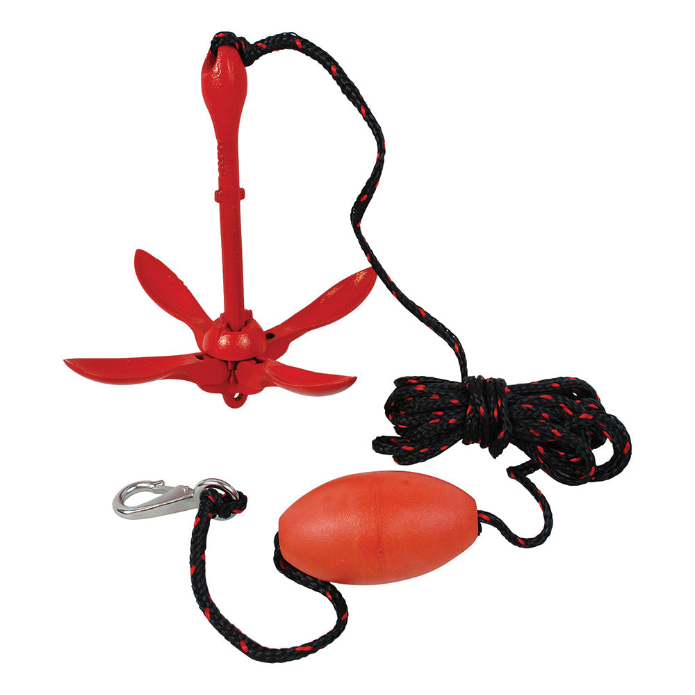 Attwood 3.5lb Grapnel Anchor System [11969-4] - OVERLANDERS Outfitter