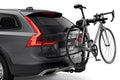 Backcountry Sportsman Thule Apex XT 2 bike rack mounted on vehicle, showcasing durable design and secure bike transport.