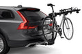 Backcountry Sportsman Thule Apex XT 4 bike rack with secure mounting arms and hitch receiver for easy vehicle attachment