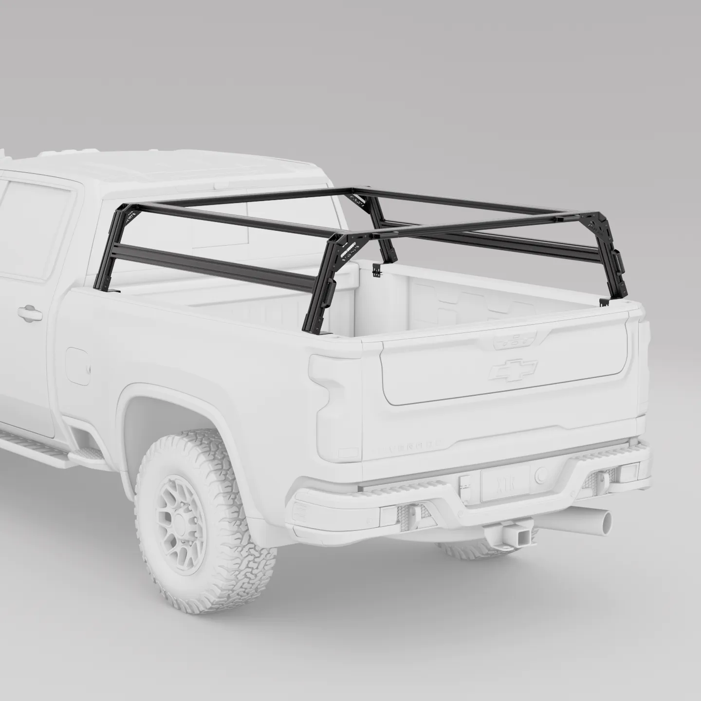 Chevy Silverado / GMC Sierra 2500HD &amp; 3500HD Pre-configured XTR1 Bed Rack - OVERLANDERS Outfitter