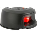 Attwood LightArmor black composite port navigation light by Wake World Parts, featuring red lens and 2 nautical miles visibility.