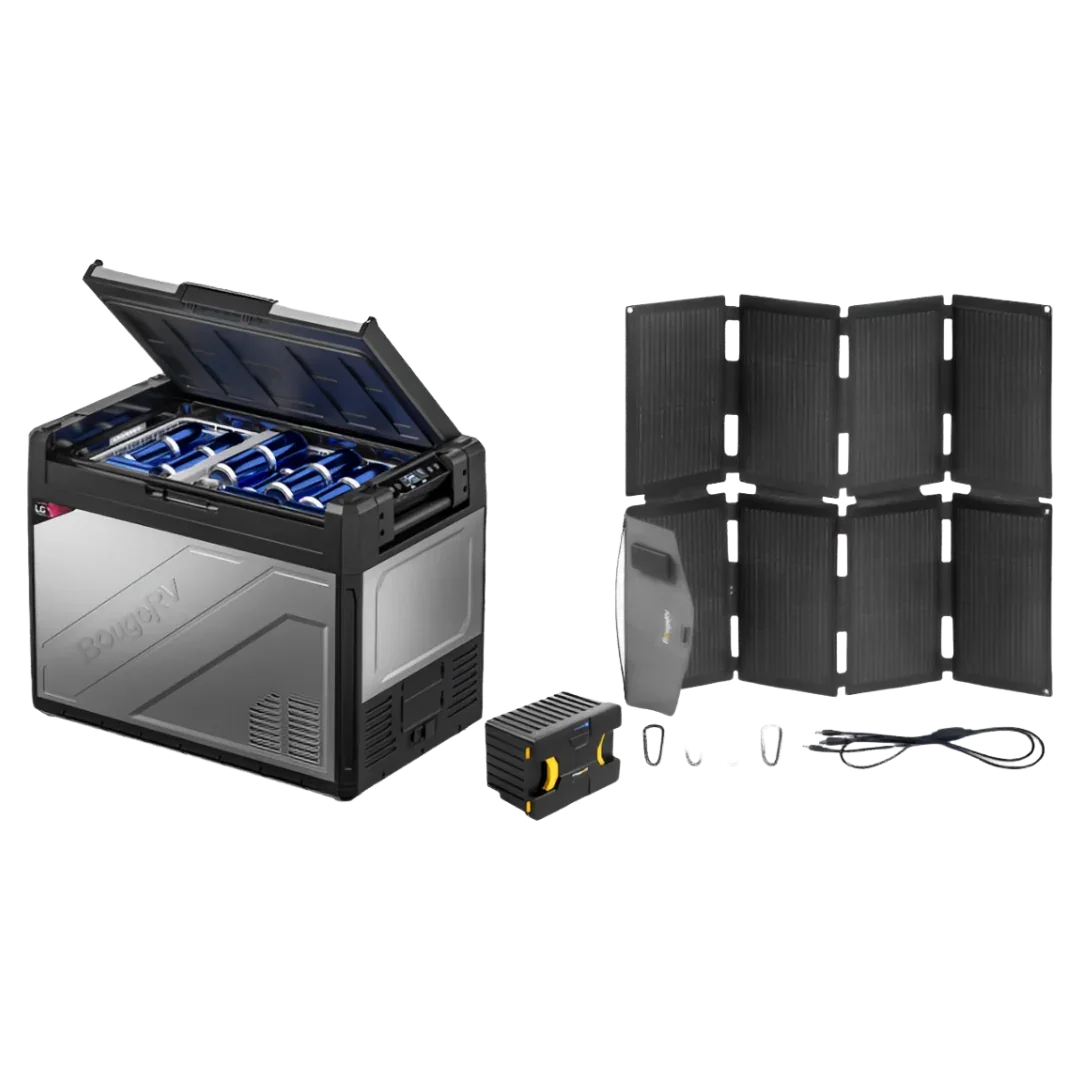 BougeRV Rocky Solar Battery Portable Fridge Kit - OVERLANDERS Outfitter