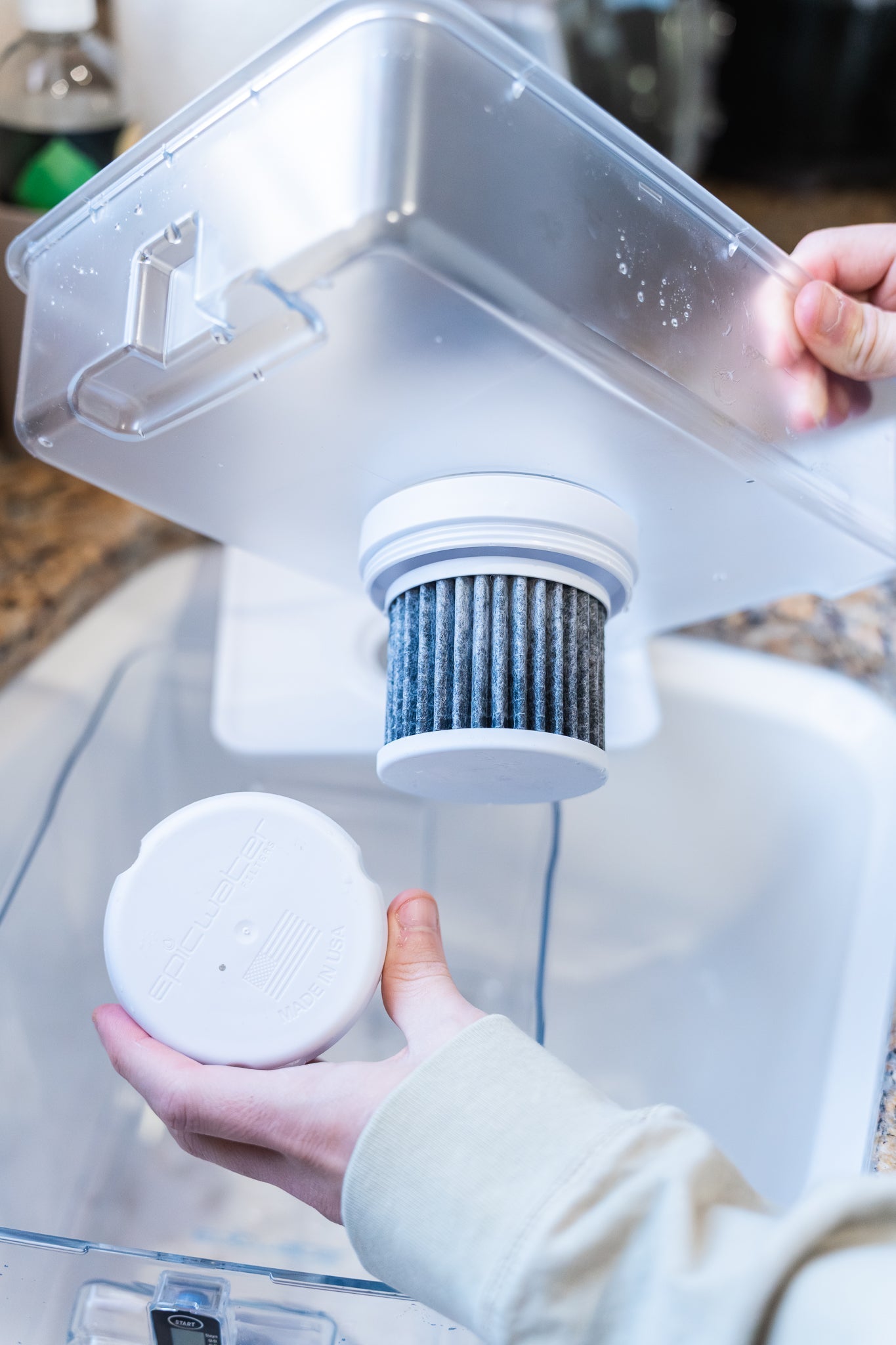 Pure XP Dispenser | Reduces Fluoride & PFAS - OVERLANDERS Outfitter