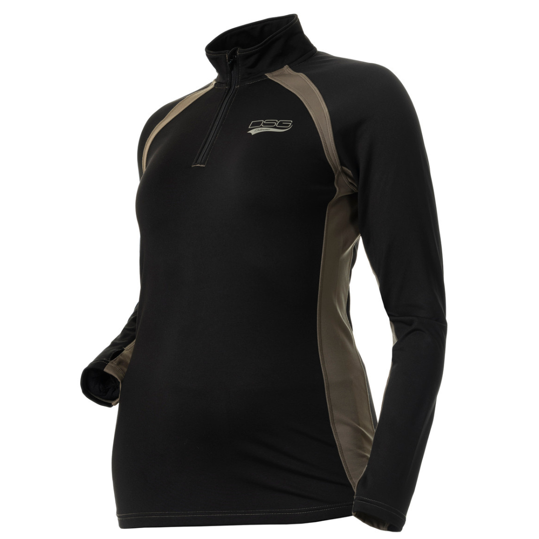 D-TECH 1/4 Zip Base Layer Shirt 2.0 - Stone - OVERLANDERS Outfitter