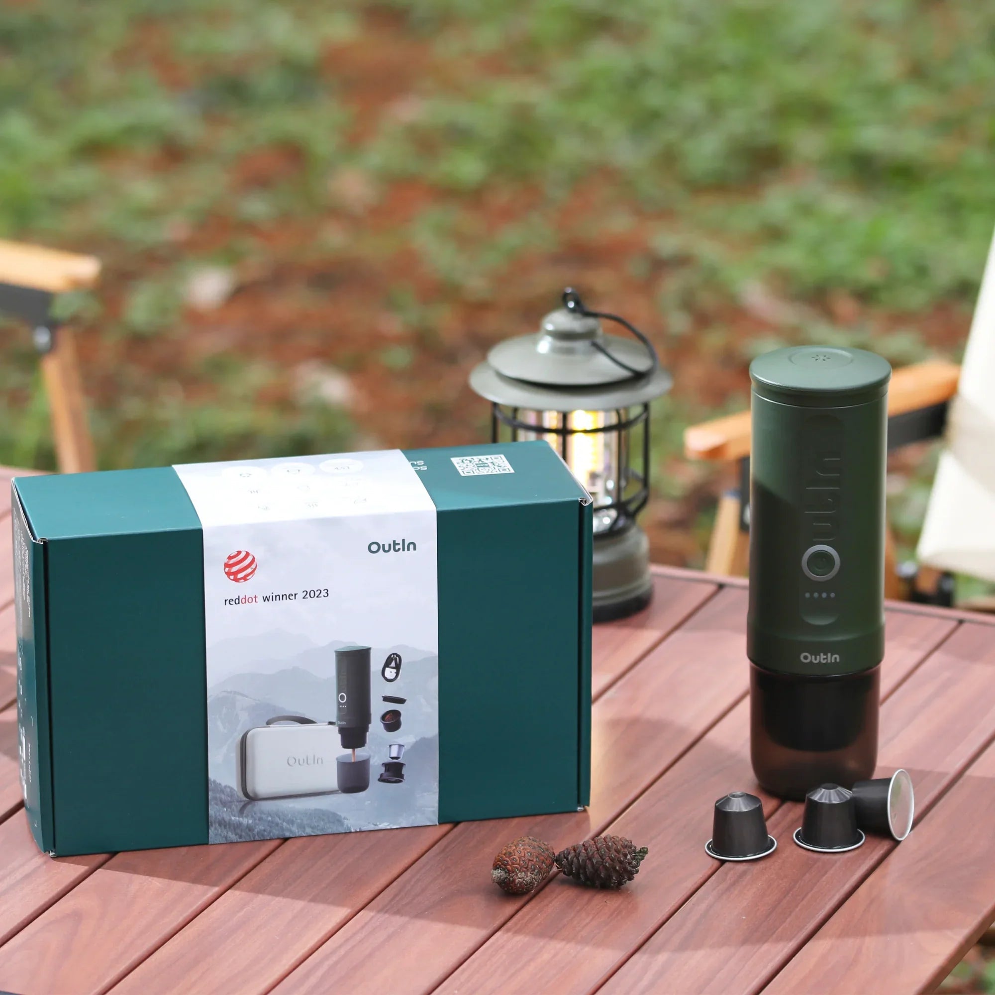 Traveler Espresso Gift Set (Forest Green) - OVERLANDERS Outfitter