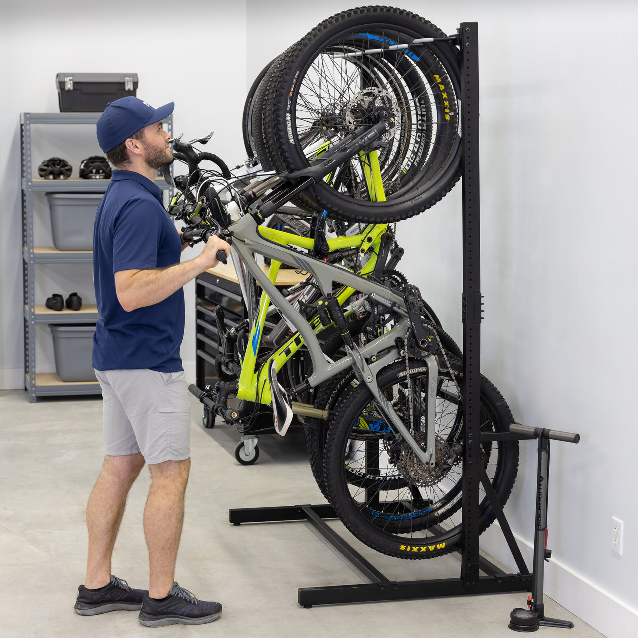 Freestanding Bike Rack | G-Bike | Holds 5 Bikes - OVERLANDERS Outfitter