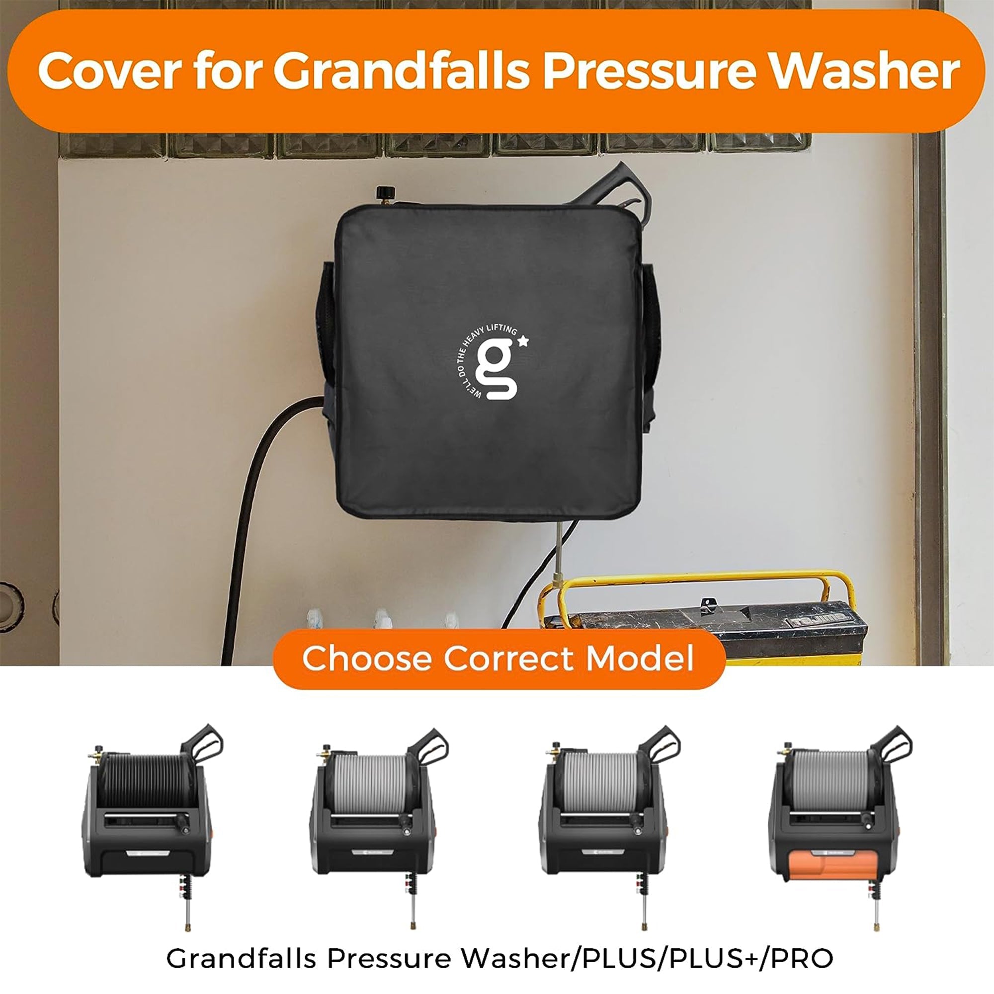 Grandfalls Retractable Pressure Washer Cover - OVERLANDERS Outfitter