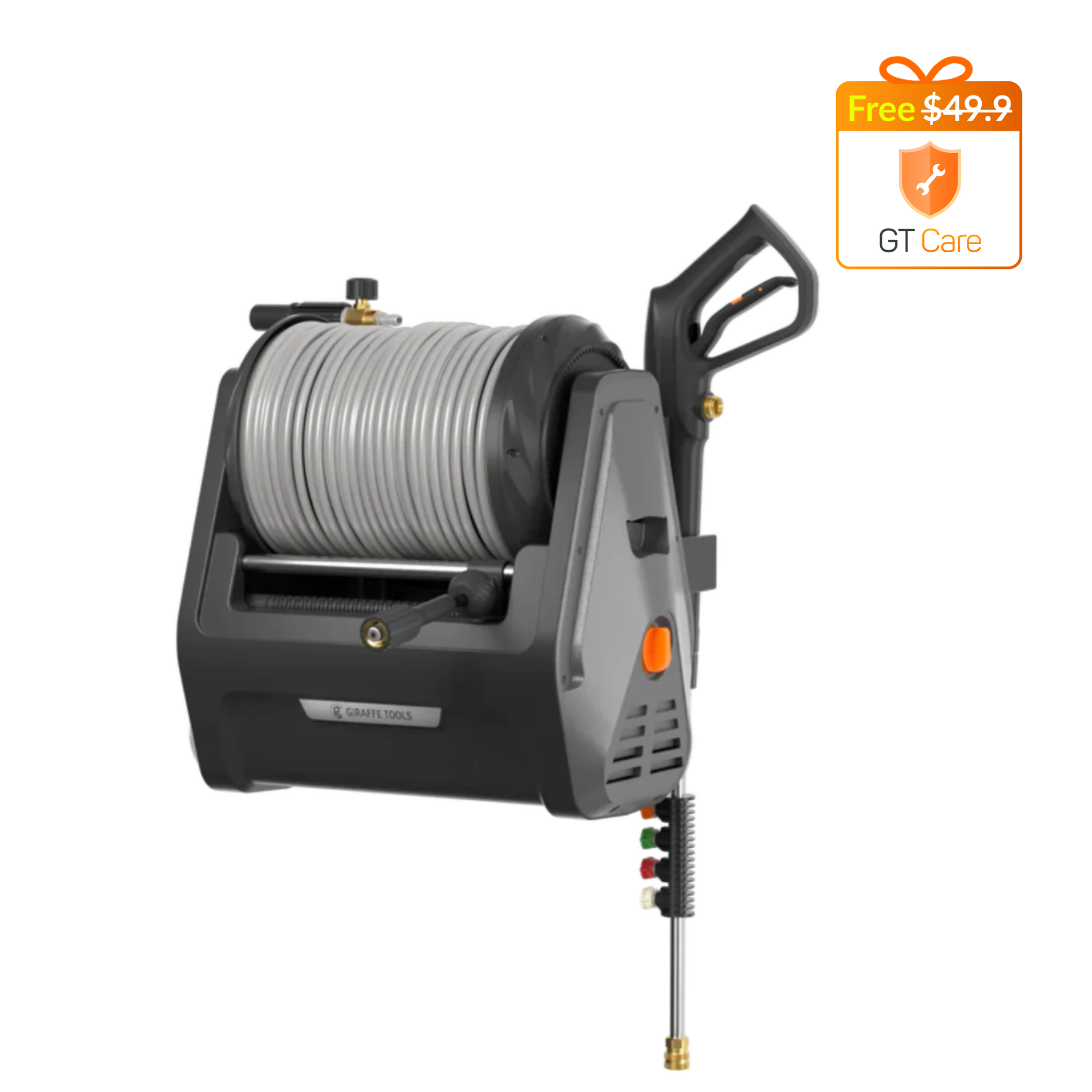 Grandfalls Retractable Pressure Washer Plus - OVERLANDERS Outfitter