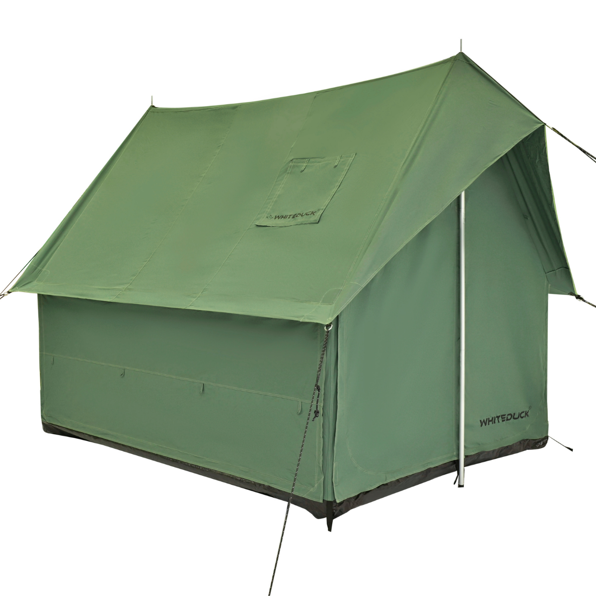 White Duck Outdoors Rover Scout Tent in 6x8 size, showing durable fabric and spacious interior for outdoor camping.