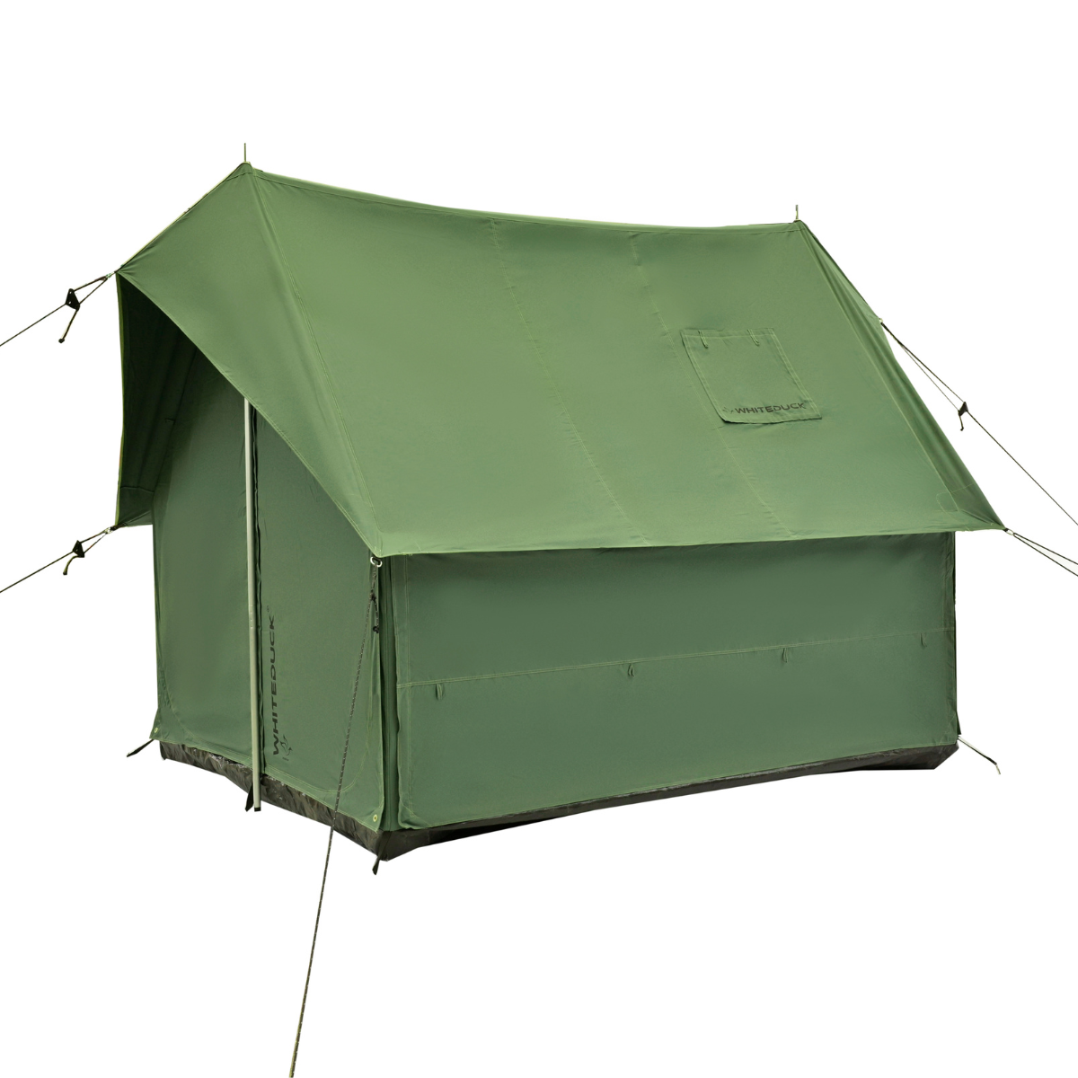 White Duck Outdoors 6'x8' Rover Scout Tent set up outdoors showing durable fabric and spacious interior for camping adventures.
