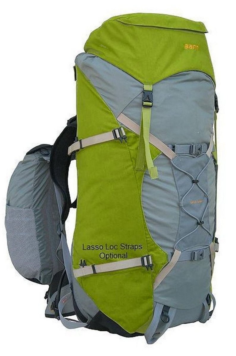 Light Hiking Gear Aarn Load Limo backpack in 70-liter size, designed for light hiking and outdoor adventures.