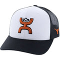 HOOey University of Texas Longhorns (Black/White/ Burnt Orange) - Trucker Cap - OVERLANDERS Outfitter