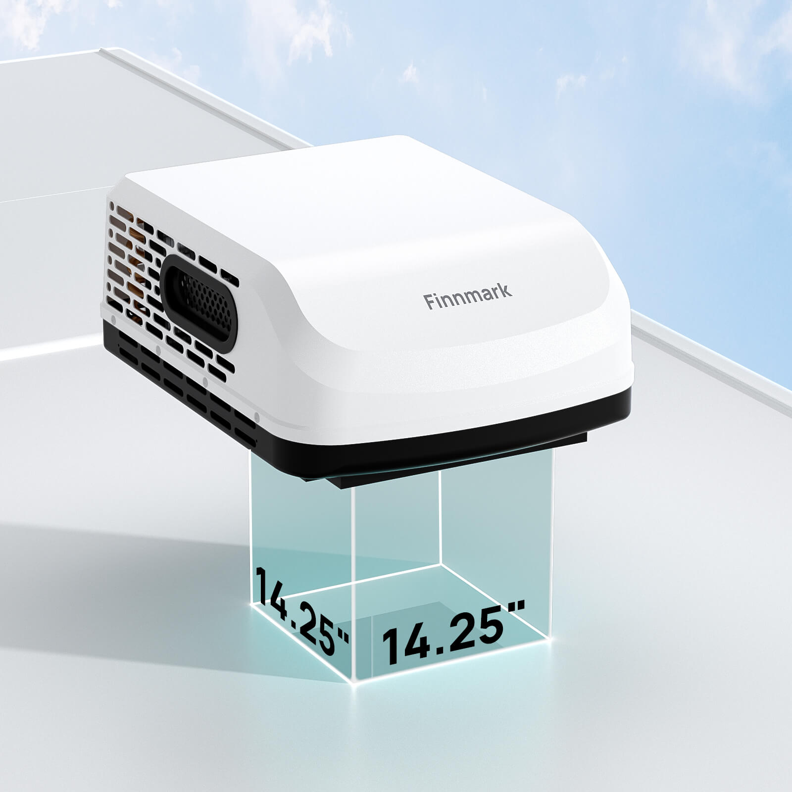 (Open Box) Finnmark 15,000 BTU RV Air Conditioner