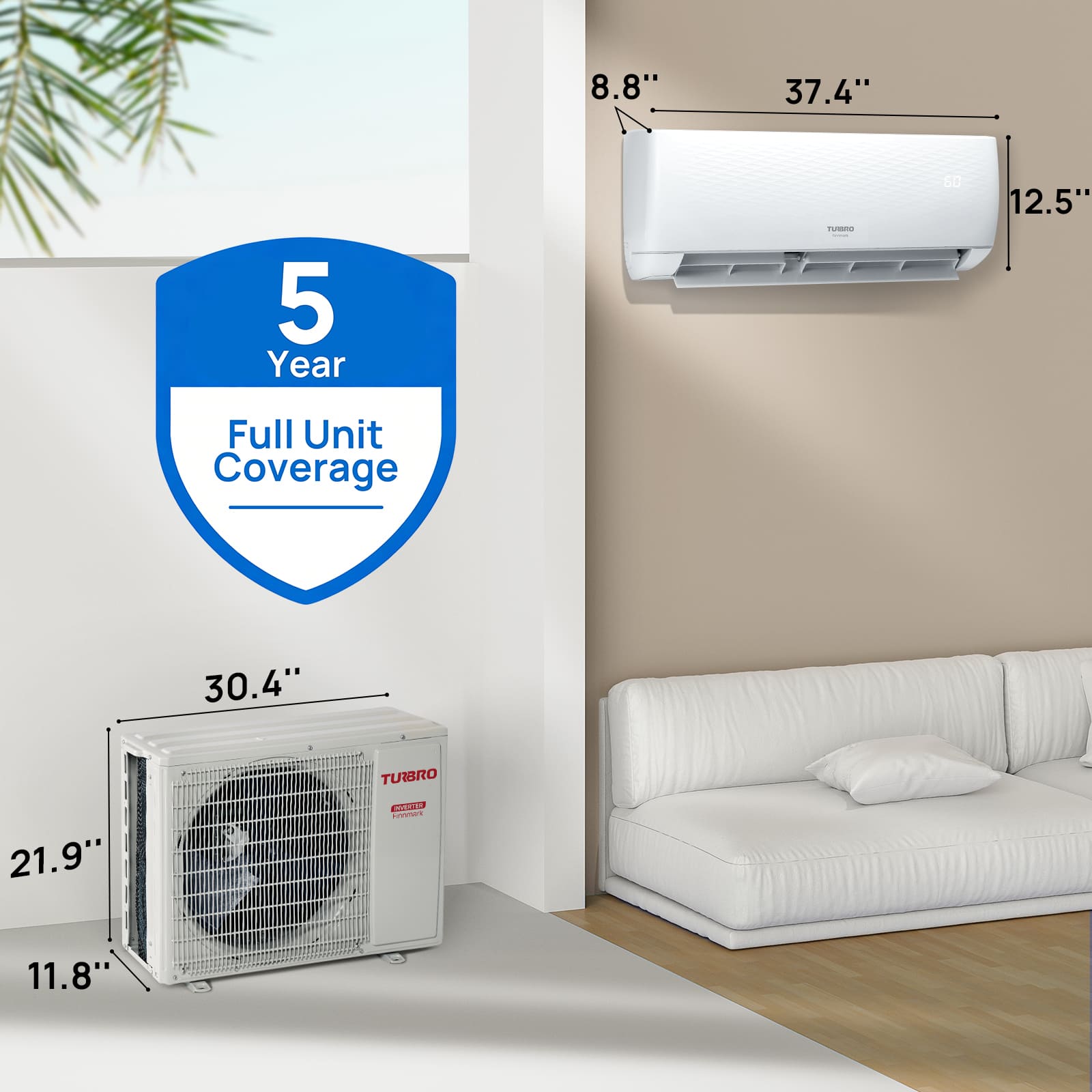 Finnmark 18,000 BTU Single Zone Mini Split AC (R32) - OVERLANDERS Outfitter