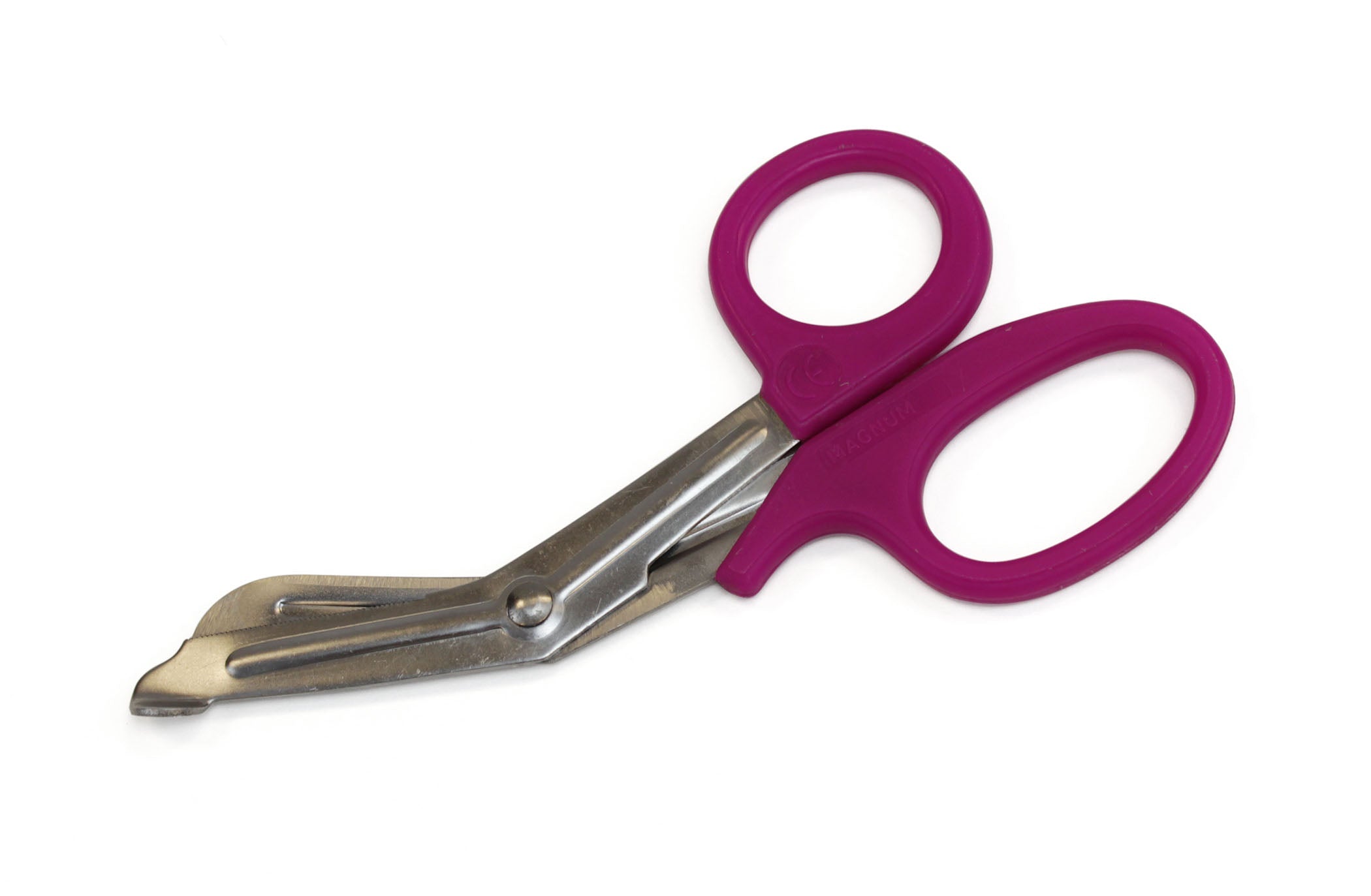 Alpenglow EMT Utility Scissors 7" with stainless steel blades and ergonomic grip, ideal for first aid and emergency use.