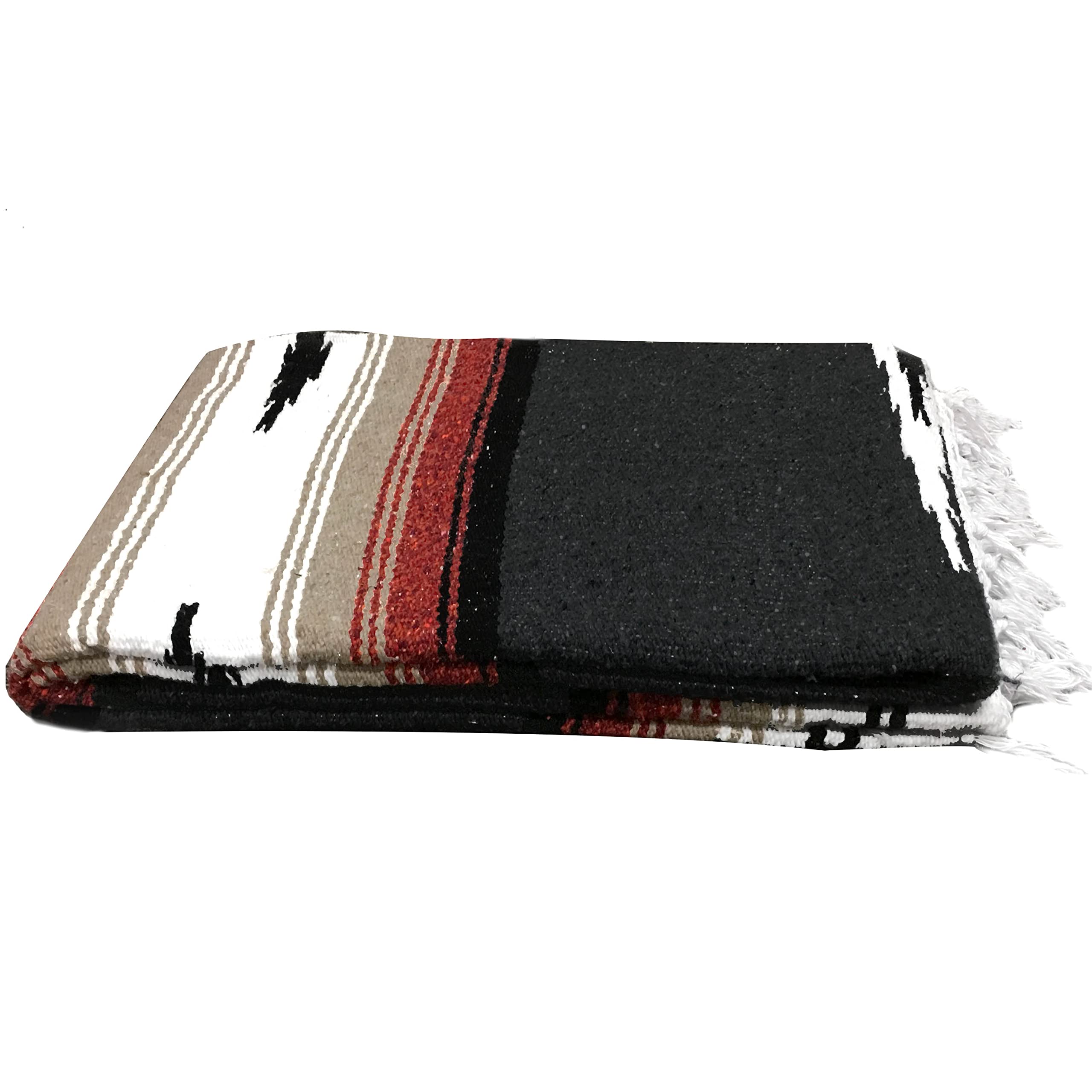 Black Baja Multi Diamond Yoga Blanket - OVERLANDERS Outfitter