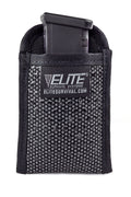 Elite Survival Systems Clipless Mag Pouch, a black concealment holster for secure magazine storage.