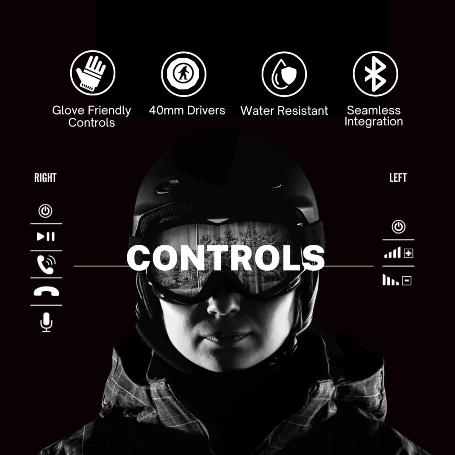 Chips® Ultra 2.0 - True Wireless Snow Helmet Audio - OVERLANDERS Outfitter