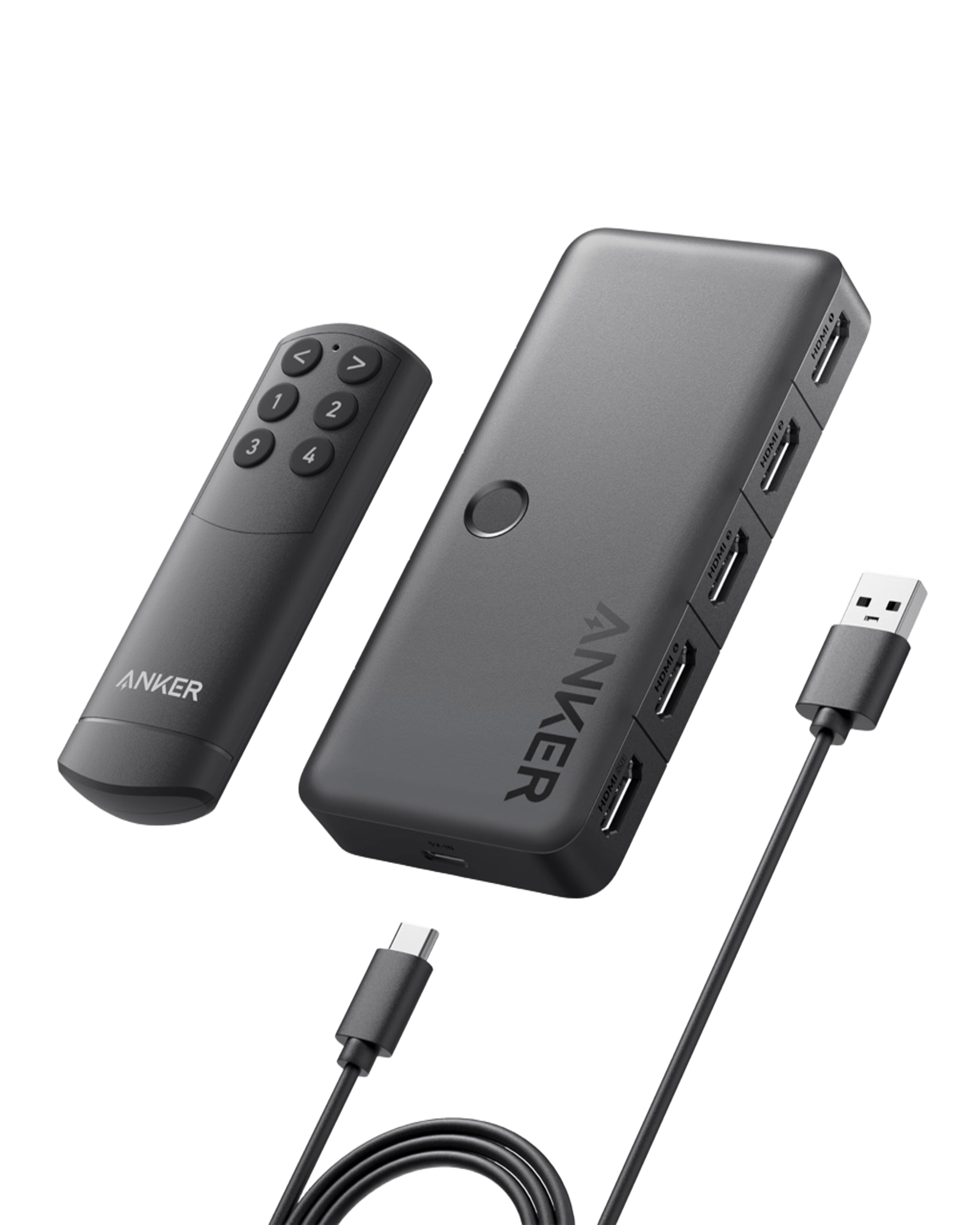 Anker HDMI Switch (4 in 1 Out, 4K HDMI) - We The Collective